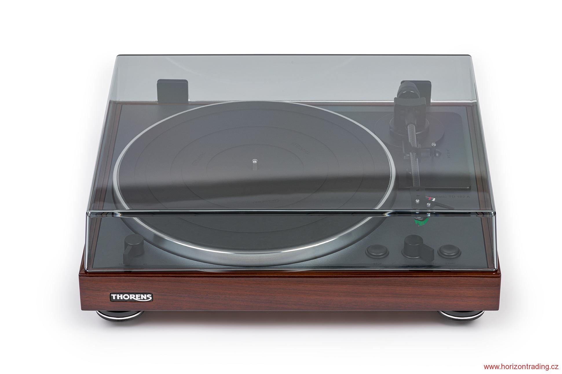 Thorens TD 102A Automatic + AudioTechnica AT-VM95E + čistící sada TESLA 6v1