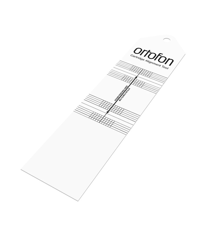 Ortofon Cartridge alignment tool - šablona