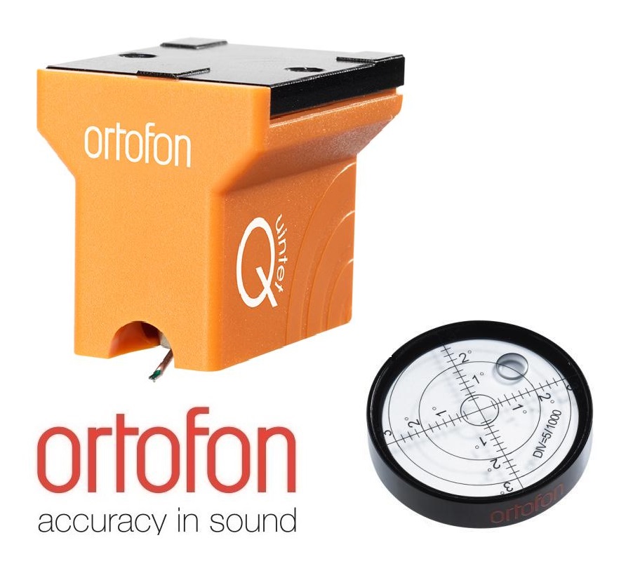 Ortofon MC Quintet Bronze + Ortofon BUBBLE LEVEL