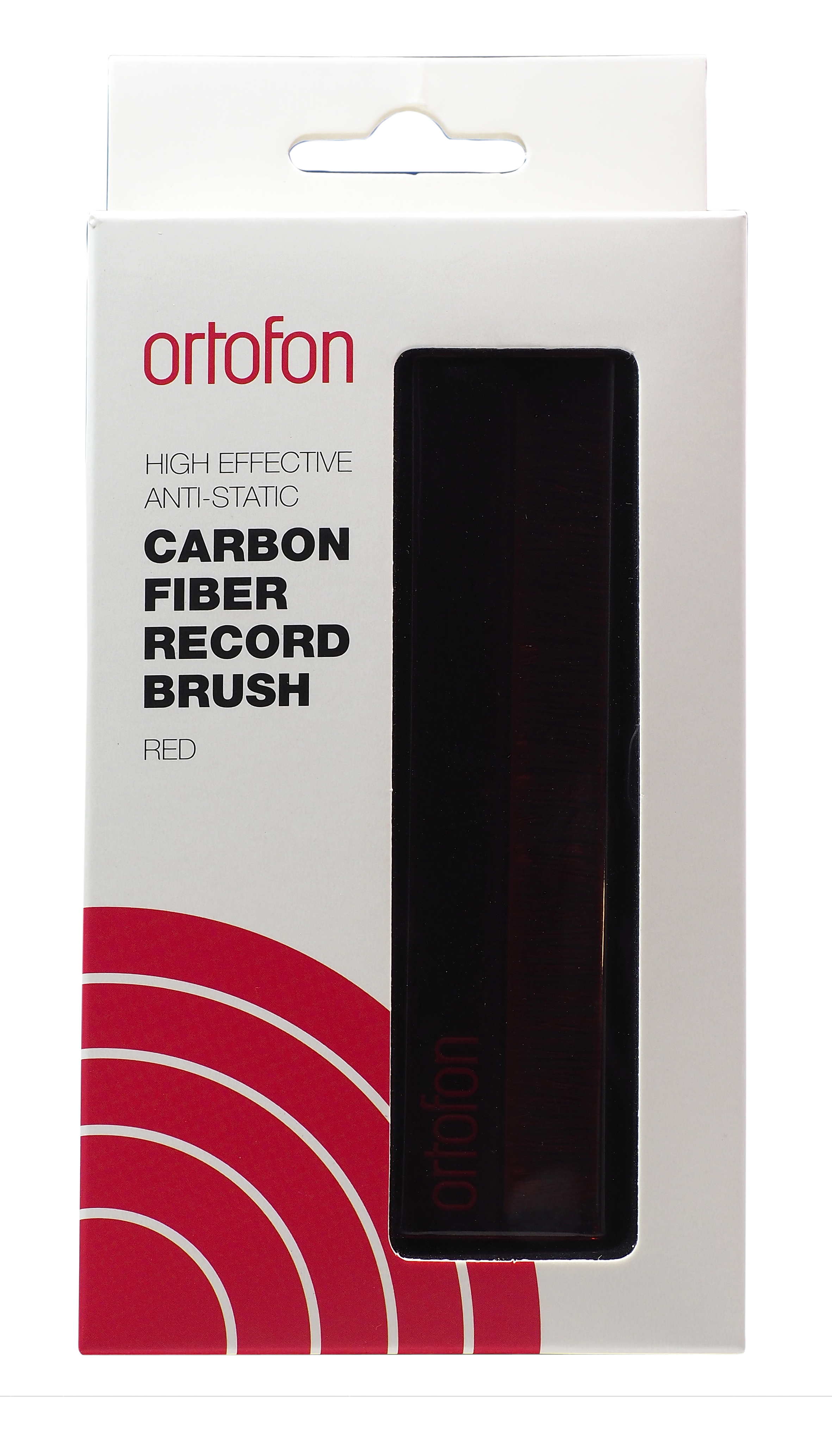 Ortofon Carbon Fiber Record Brush Red