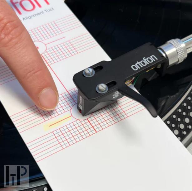 Ortofon Premium Cartridge alignment tool - šablona